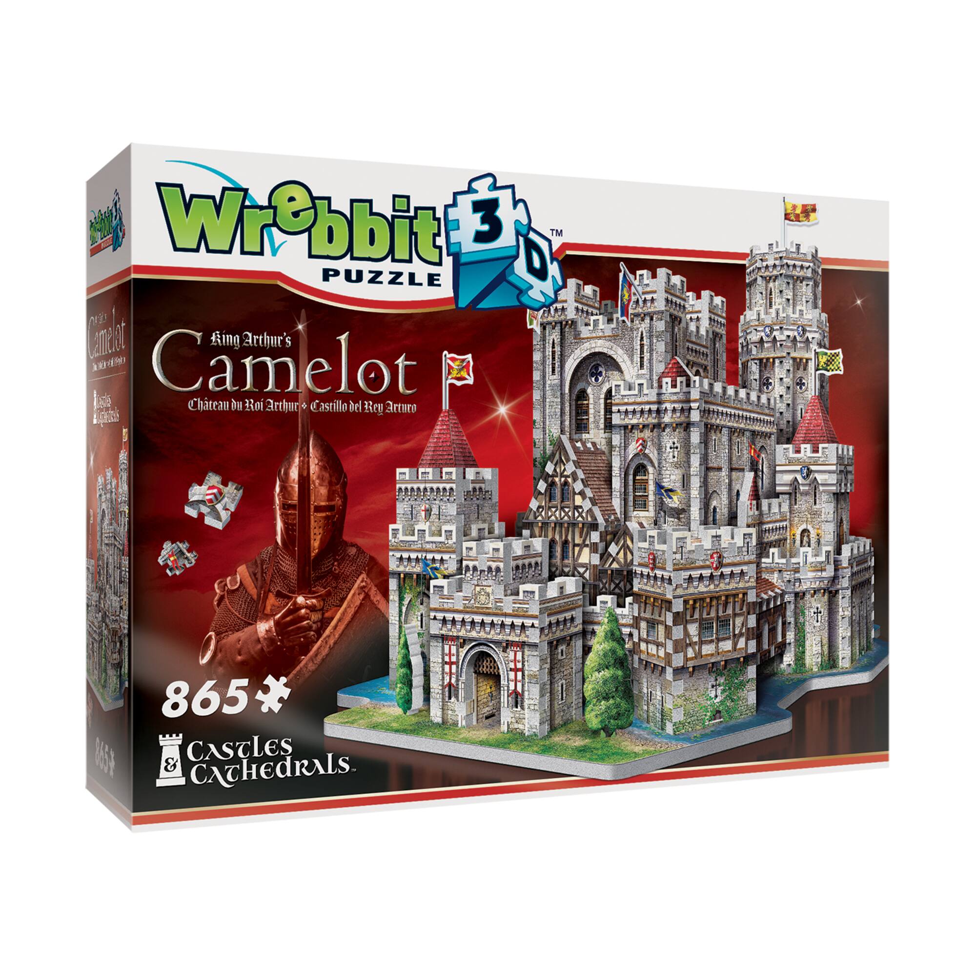 Wrebbit 3D Puzzle™ King Arthur's Camelot 865 Piece Puzzle